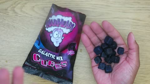ASMR WARHEADS GALACTIC MIX CUBES REVIEW