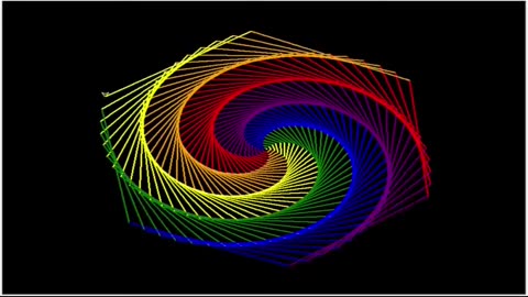 Coding A Spiral Effect In Python