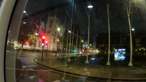 Night time.on a London bus. 7th Nov 2022