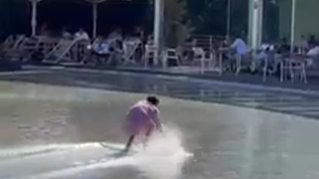 Urban Skimboarding isn't for everybody #shorts