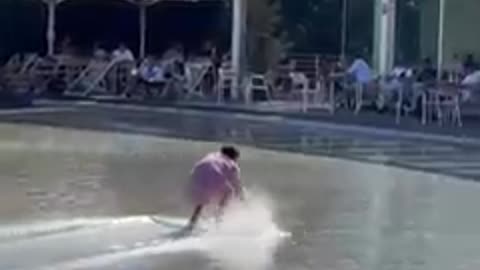 Urban Skimboarding isn't for everybody #shorts