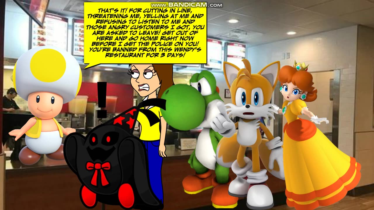 Shadow Doopliss Cuts in Line at Wendy's/Grounded