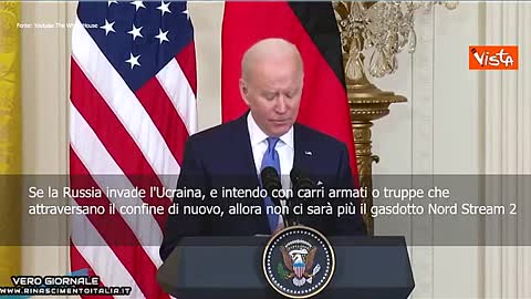 Biden a Febbraio 2022 sul Nord Stream - Vero Giornale 28.09.2022