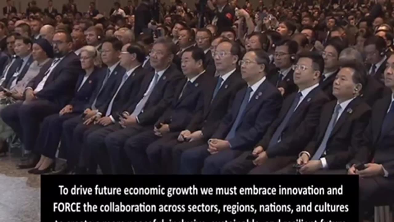 Klaus Schwab elite mouthpiece, we must force the Chinese blueprint on everybody!