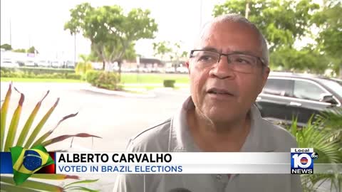 Local Brazilians keeping close eye on country's historic election