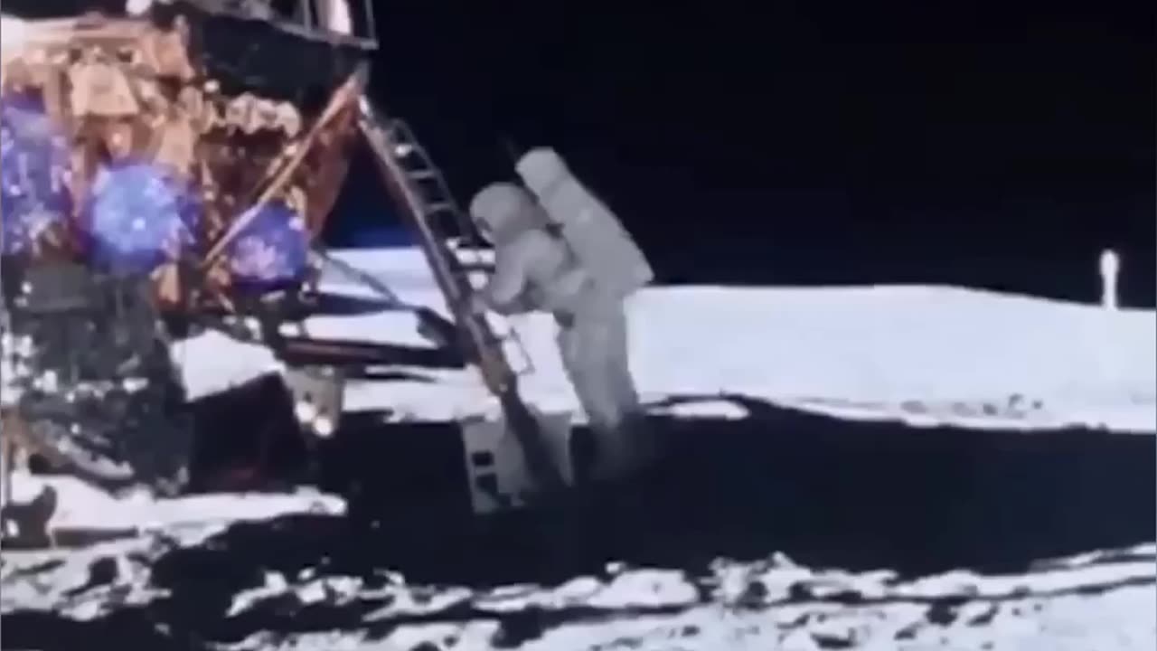 Neil Armstrong's Moon landing video ð ð ¥ #shorts #short #viral #viralvideo #thespacezon