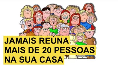 Dr. Alessandro Loiola - Nunca reuna mais de 20 pessoas na sua casa