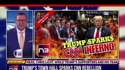 There is a internal storm happening at CNN