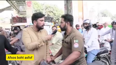 Punjab police in action