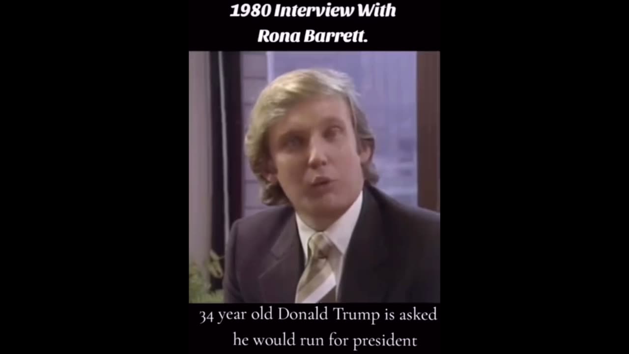 Donald Trump Interview 1980