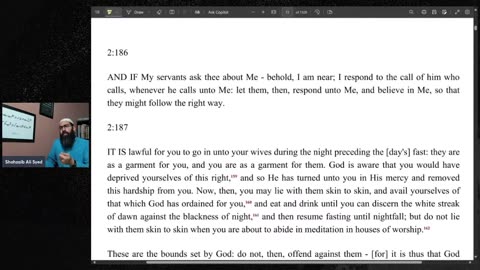 The Message of the Quran - Night 9