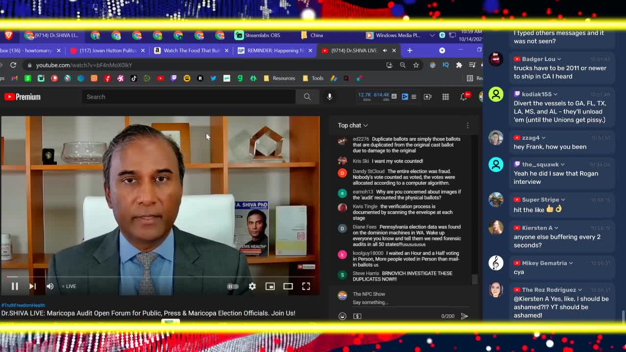 🔴LIVE NOW: Dr Shiva's Round Table On Maricopa County