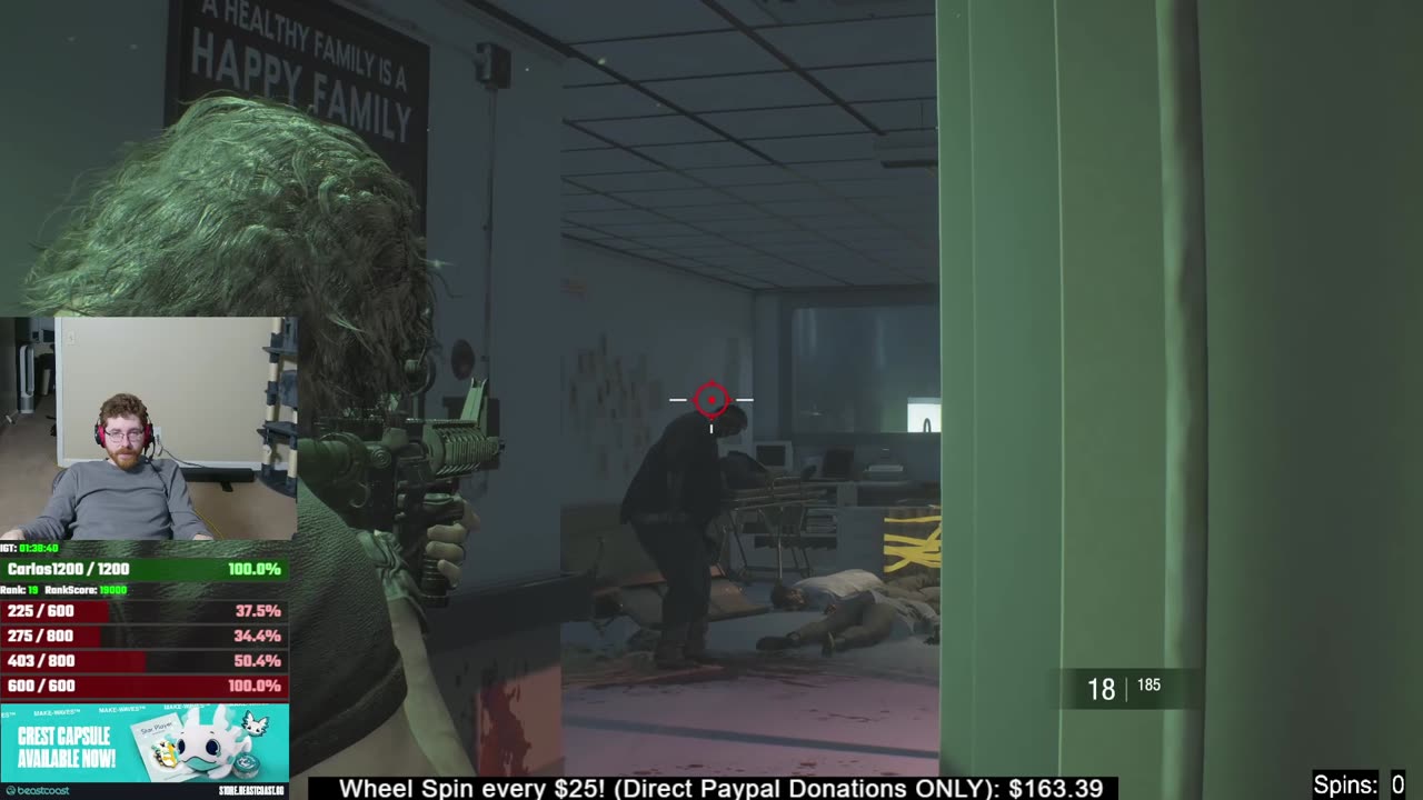 CarcinogenSDA Rumble Stream