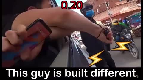 This guy is built different