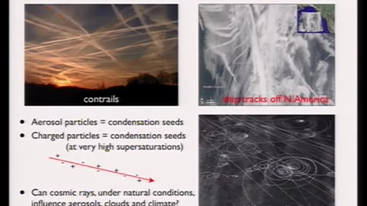 Climate Scientist, Jasper Kirkby, Reports Jets Seeding Clouds With Aerosols