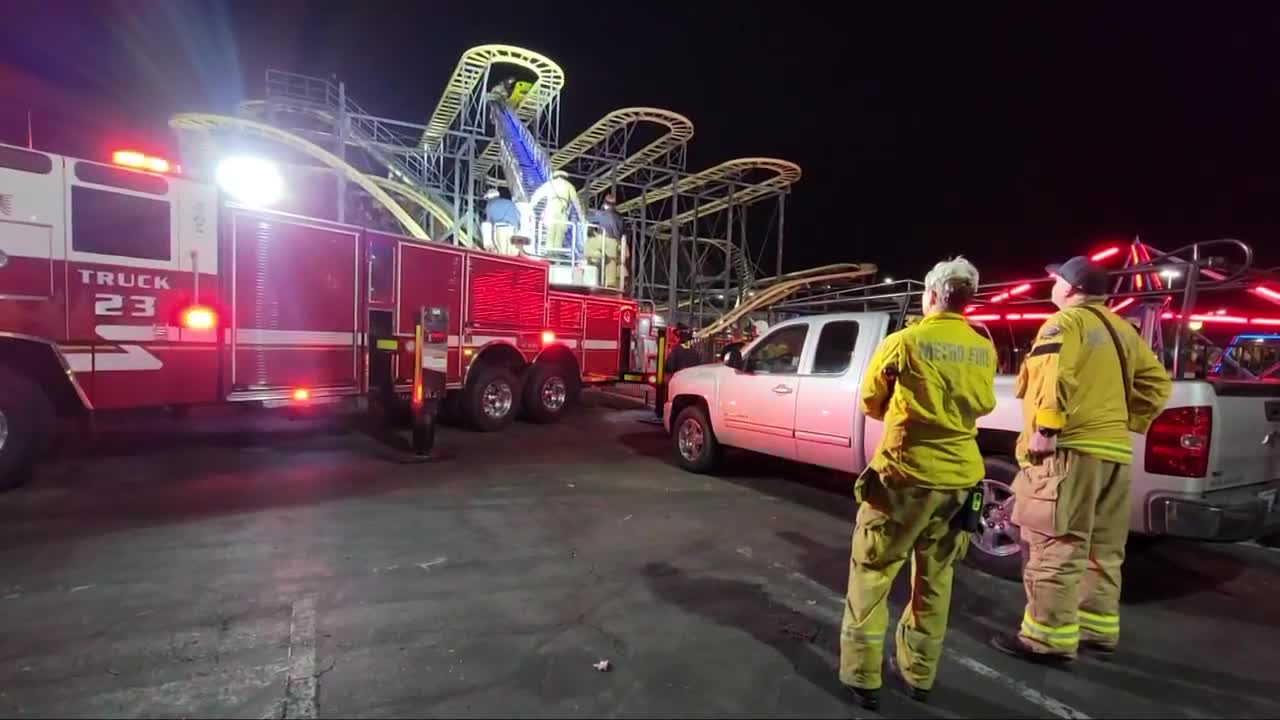 Four teens rescued from rollercoaster in North Highlands