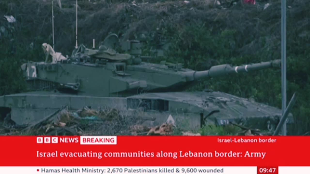 Israel evacuating communities along Lebanon border - BBC News