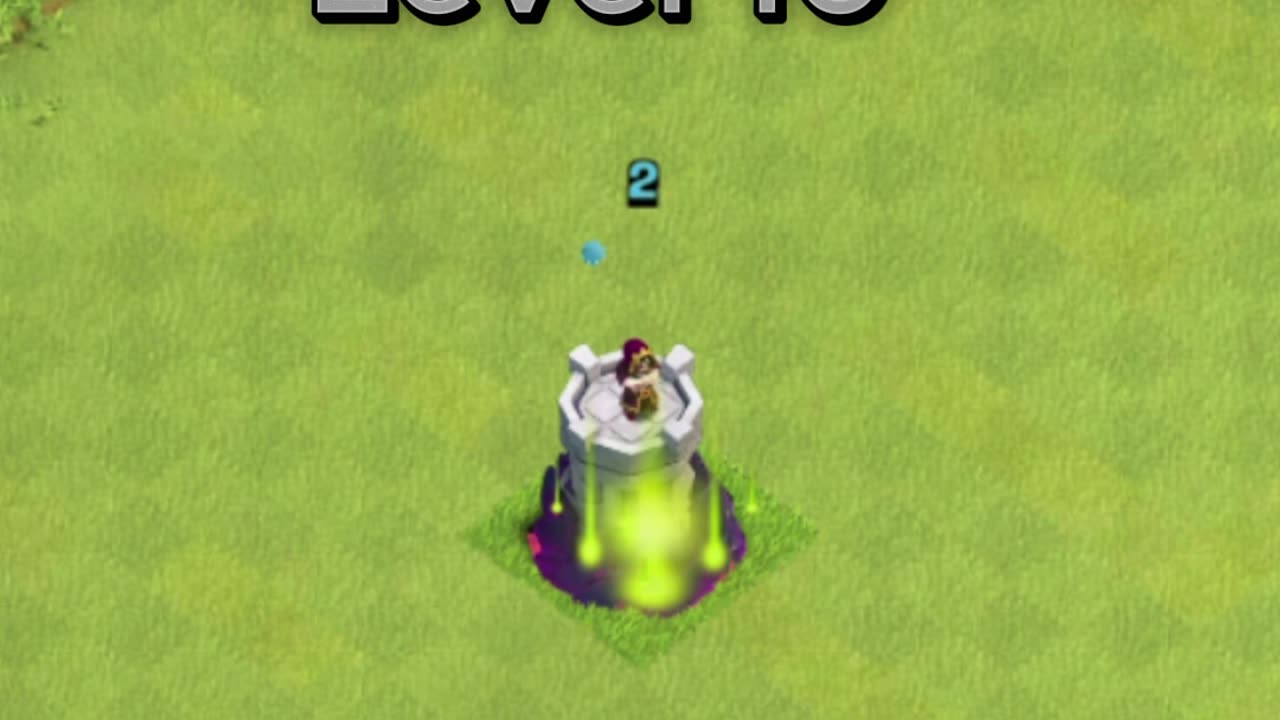 COC Wizard Tower Normal To Max // To Day I Update four Wizard Tower Let's go 💖🌹 #coc #shorts #gaming