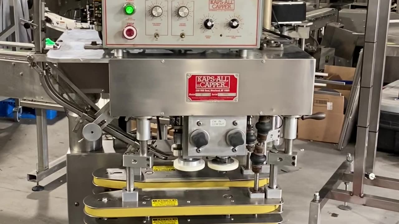 Kaps-All Model E Inline Screw Capper SN 2441