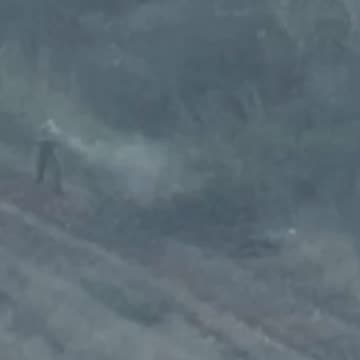 Ukrainian Soldier Turns Russian into Swiss Cheese