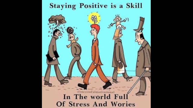 Staying positive is a skill and key to success