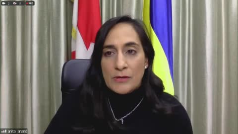 Canada: Defence Minister Anita Anand holds a news conference from Kyiv – January 18, 2023