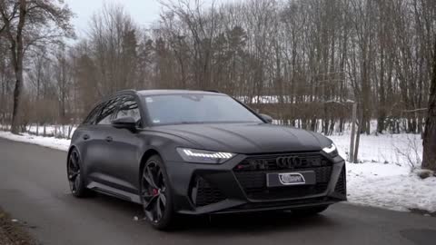 2021 Audi RS6 AVANT ABT, maximum speed 305Kmh # Audi rs6avant # Audi rs6