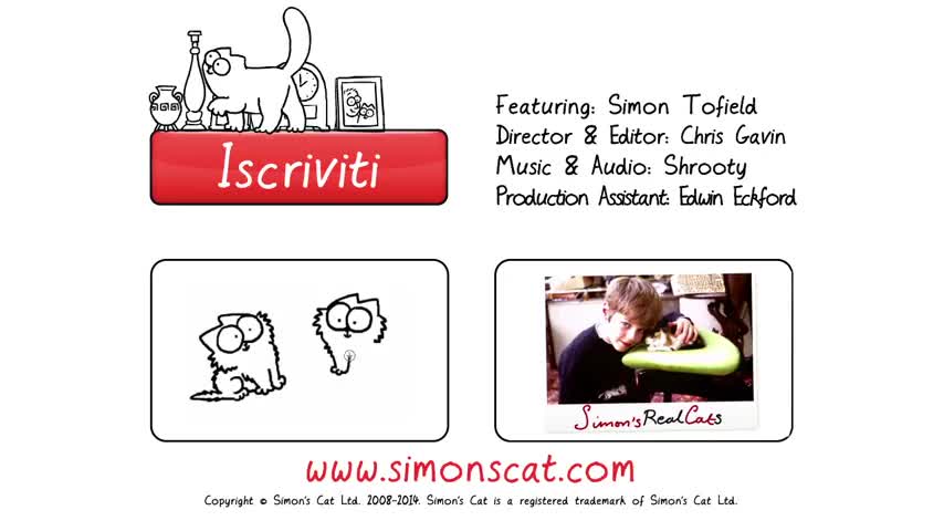 Simon Draws Tabby Cats - Simon's Cat CREATIVE