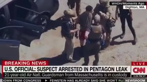 SUSPECT IN PENTAGON LEAK ARRESTED