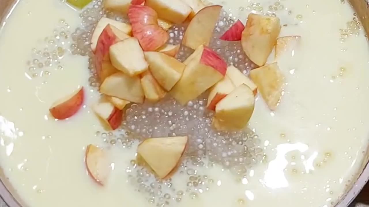 Easy Sago Dessert | Fruit Dessert Recipe