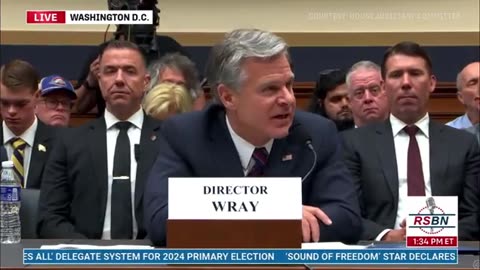 FBI Director Wray confirms that Joe Biden is under criminal investigation #BidenCrimeFamily