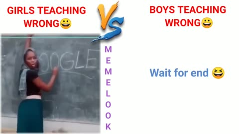 Girls legend vs Boys ultra legends teaching funny video 😅