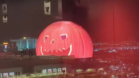 Las Vegas Jack-O-Lantern 🎃 Sphere