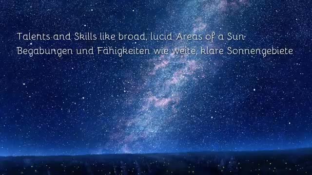 SONG ❤️The Soul, a Particle of the Universe ... Die Seele, ein Stückchen Weltall