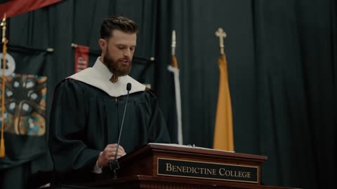 Harrison Butker Delivers Commencement Address at Benedictine College