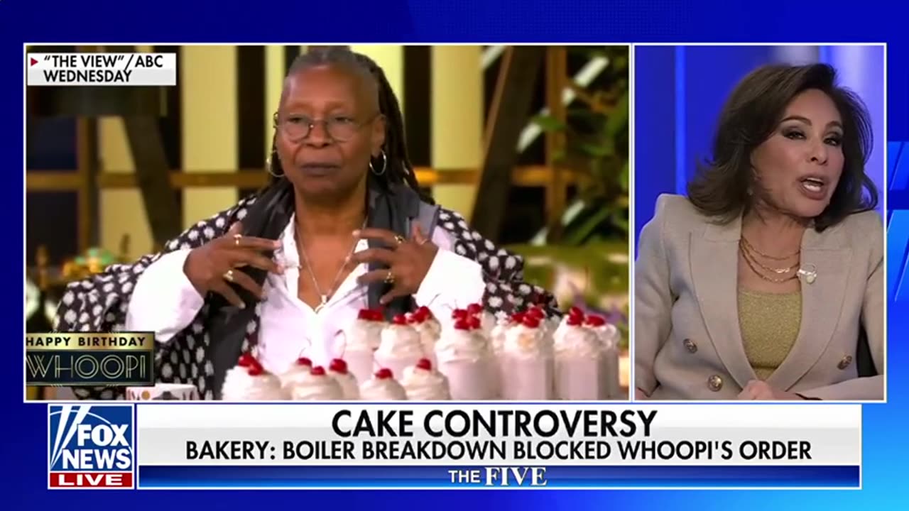 Judge Jeanine responds to Whoopi Goldberg's bakery claim 'It was a lie'