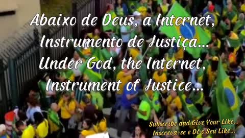 Instrumento de Justiça... Under God, the Internet, Instrument of Justice...