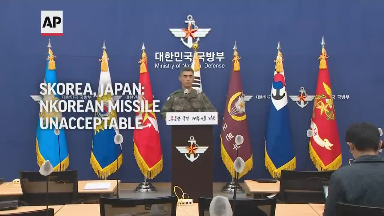 SKorea, Japan: NKorea missile unacceptable