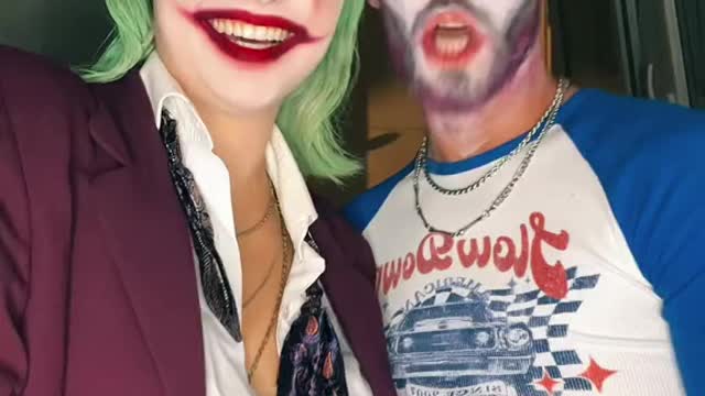 LAS VOCES HAHAHAH🃏#halloween #jokerharleyquinn #harleyquinn #joker