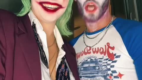 LAS VOCES HAHAHAH🃏#halloween #jokerharleyquinn #harleyquinn #joker