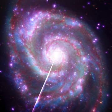 M51 (Whirlpool Galaxy) Sonification