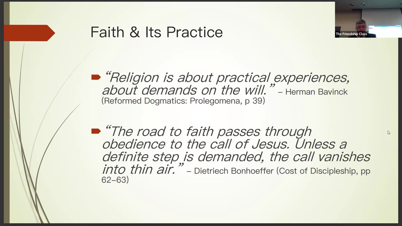 Calvin and the Influence of Calvinism Lesson 1