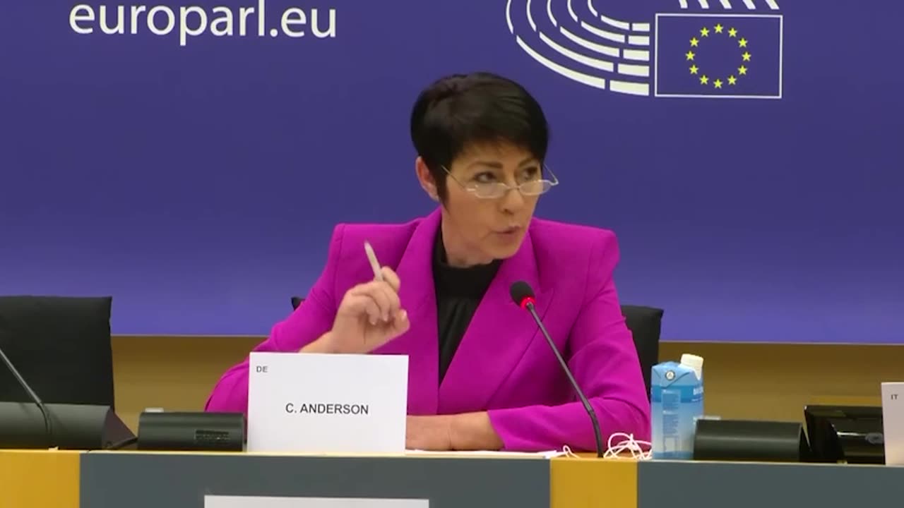 German MEP, Christine Anderson For god's sake, stop complying