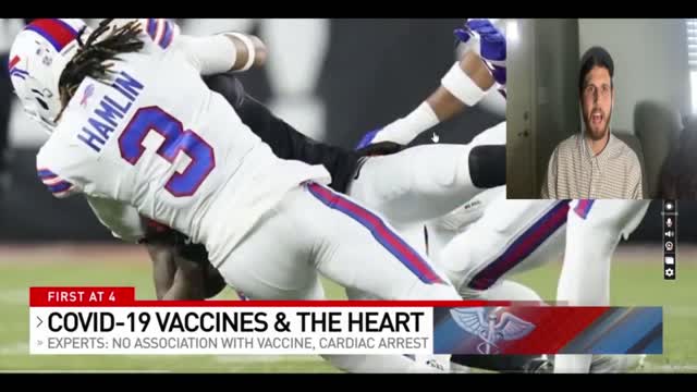 Local doctors say no connection between jab and Damar Hamlin