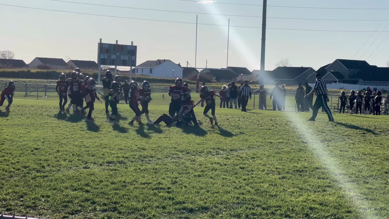 The final football tournament. Football is over.