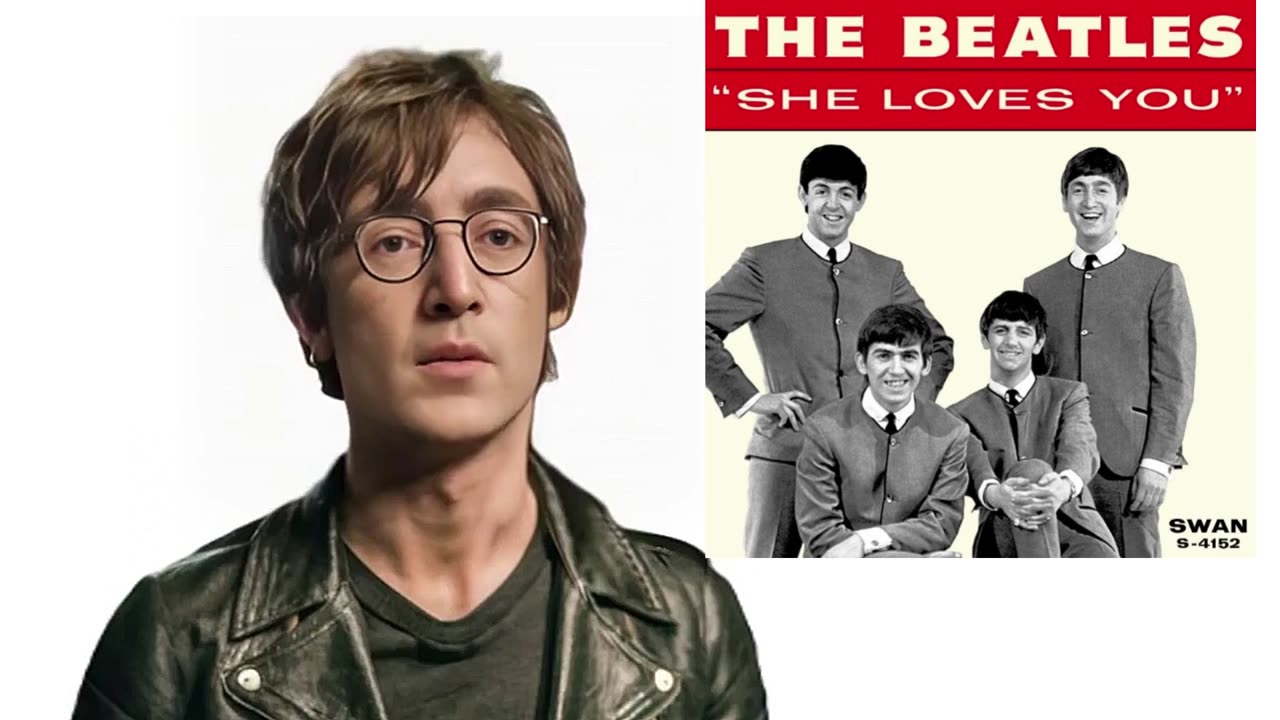 AI JOHN LENNON - THE BEATLES ON SWAN RECORDS