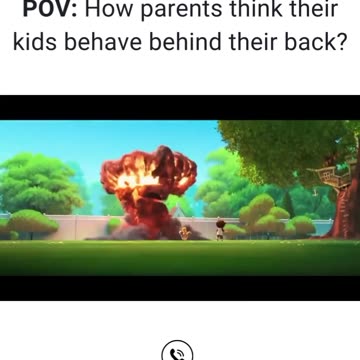 How parents think their kids behave behind their back