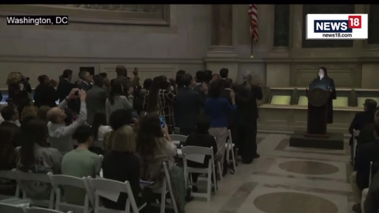 Immigration Ceremony/Event for new United States Citizens in WashingtonDC.
