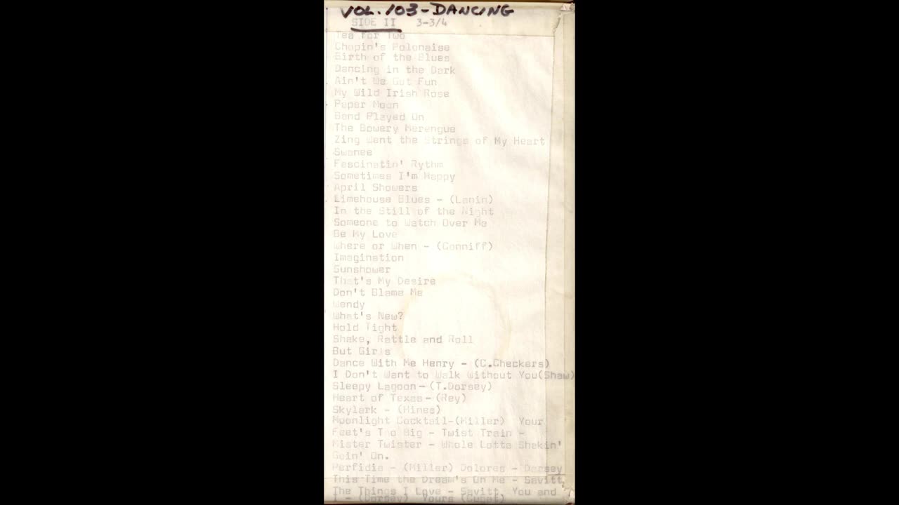 Non-WTFM (Vol 103) FM Radio – Lake Success LI – Late 1960s thru 1970s