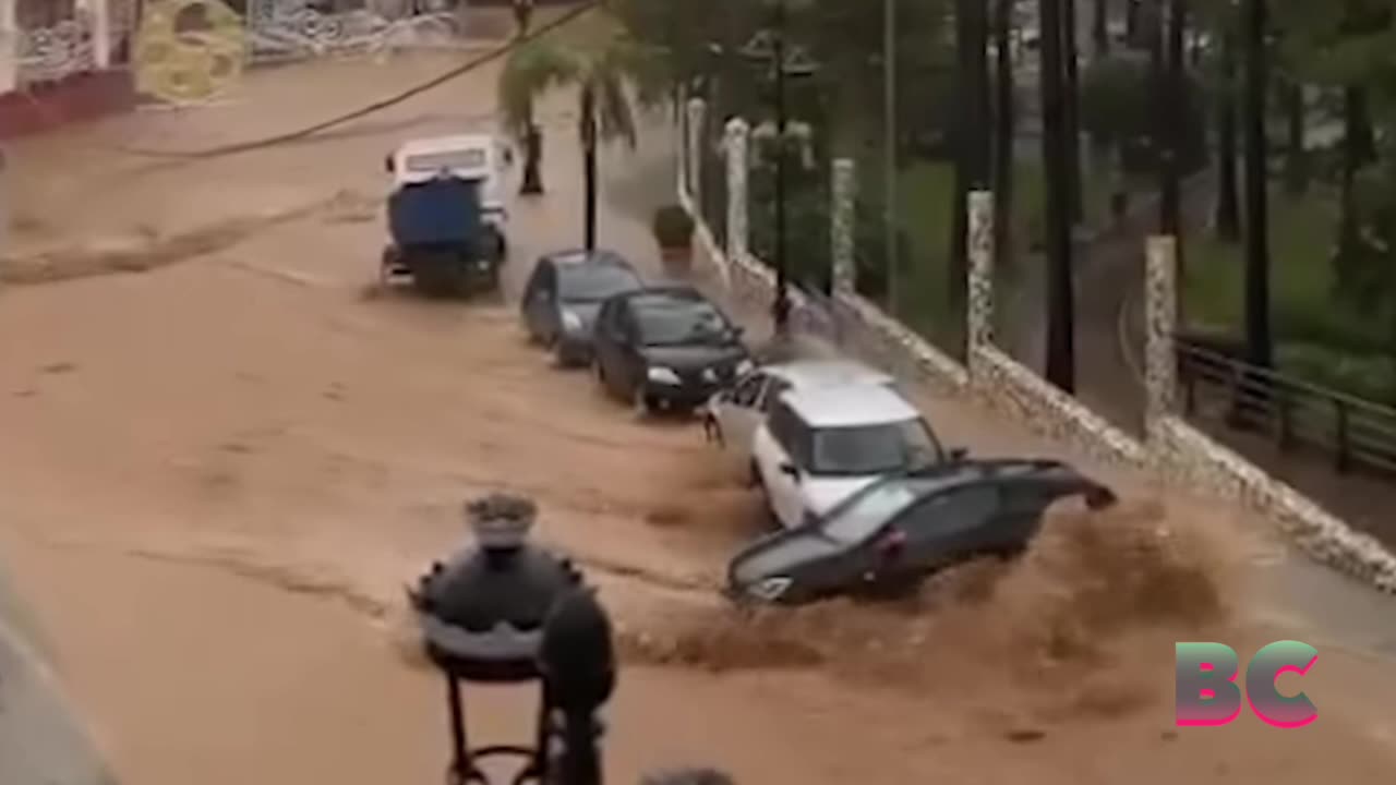 Thousands evacuated as parts of Spain hit with nearly a month’s rainfall in one hour